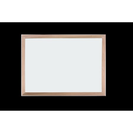 Flipside 24in X 36in Wood Framed Magnetic White Dry Erase Board 17730